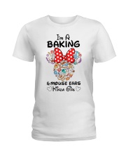 I'm a baking girl Ladies T-Shirt tile