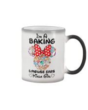 I'm a baking girl Color Changing Mug tile