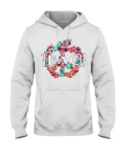 Teach peace Hooded Sweatshirt tile