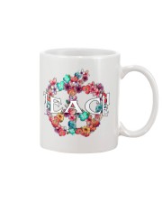 Teach peace Mug tile