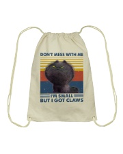 Don't mess with me Drawstring Bag tile