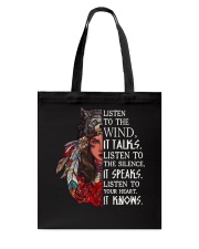 Listen to the wind Tote Bag tile