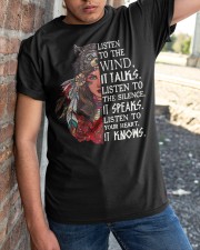 Listen to the wind Classic T-Shirt apparel-classic-tshirt-lifestyle-27