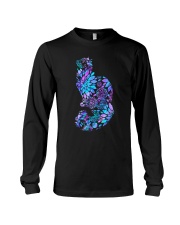 Floral Cat Long Sleeve Tee tile