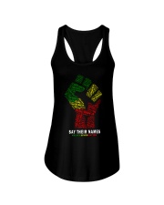 Say their names Ladies Flowy Tank tile