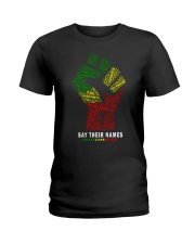 Say their names Ladies T-Shirt tile