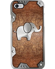 Elephant Metal Pattern Print Phone Case i-phone-8-case