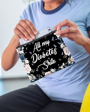 All my diabetes shite Accessory Pouch - Standard aos-accessory-pouch-8-5x6-lifestyle-front-07