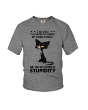 I see what the problem is here Youth T-Shirt tile