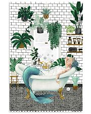 Mermaid Bathroom poster 11x17 Poster front