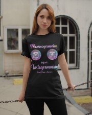 Mammogramming Before Instagramming Classic T-Shirt apparel-classic-tshirt-lifestyle-19