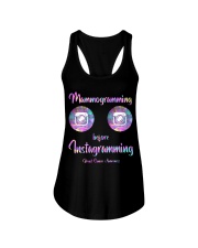 Mammogramming Before Instagramming Ladies Flowy Tank tile
