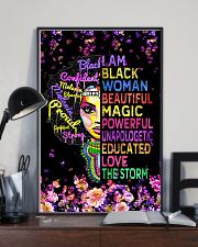 Educated Black Girl Magic 11x17 Poster lifestyle-poster-2