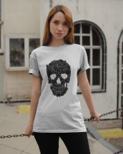 Skull and black cats Classic T-Shirt apparel-classic-tshirt-lifestyle-19