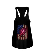 Ribbon flag Independence day Ladies Flowy Tank tile