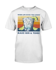 When life gives you lemon Classic T-Shirt tile