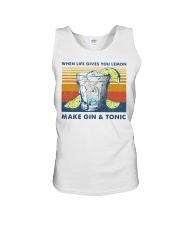 When life gives you lemon Unisex Tank tile