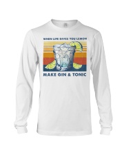When life gives you lemon Long Sleeve Tee tile