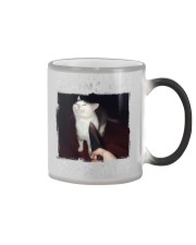What are you gonna do stab me Color Changing Mug tile