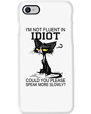 I'm not fluent in idiot Phone Case tile