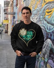 My heart belongs to my firefighter Crewneck Sweatshirt lifestyle-unisex-sweatshirt-front-2