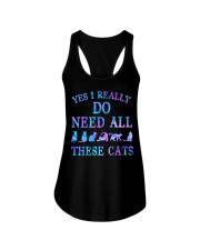 Yes I do need all these cats Ladies Flowy Tank tile