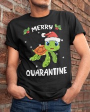 Merry Quarantine Christmas Classic T-Shirt apparel-classic-tshirt-lifestyle-26