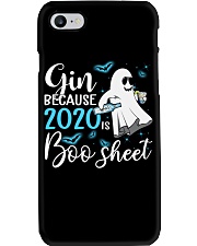 Gin because 2020 is boo sheet Phone Case tile
