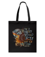 I'm a happy go lucky ray Tote Bag tile