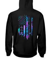 Fishing American flag Hooded Sweatshirt tile