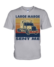 Large marge sent me V-Neck T-Shirt tile