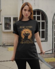 In my defense Classic T-Shirt apparel-classic-tshirt-lifestyle-19