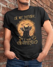 In my defense Classic T-Shirt apparel-classic-tshirt-lifestyle-26