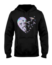 Hologram heart Hooded Sweatshirt tile