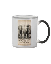 You and me we got this Color Changing Mug tile