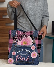 In October we wear Pink All-over Tote aos-all-over-tote-lifestyle-front-10