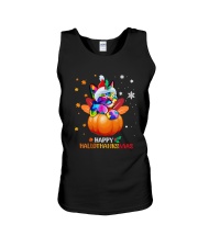 Happy Hallothanksmas Unisex Tank tile
