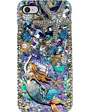 Mermaid kisses and starfish wishes Phone Case i-phone-8-case