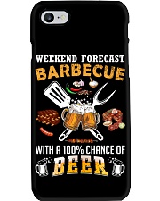 Weekend forecast barbecue with a 100 percent Phone Case tile