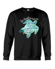 Sea turtle wisdom Crewneck Sweatshirt tile