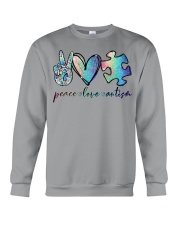 Peace love Crewneck Sweatshirt tile