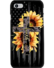 Independence day flag cross Phone Case i-phone-8-case