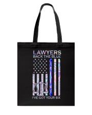 Lawyers back the blue Tote Bag tile