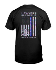 Lawyers back the blue Classic T-Shirt tile