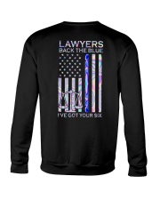 Lawyers back the blue Crewneck Sweatshirt tile