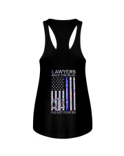 Lawyers back the blue Ladies Flowy Tank tile