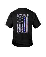 Lawyers back the blue Youth T-Shirt tile