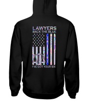 Lawyers back the blue Hooded Sweatshirt tile