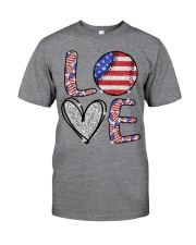 Love independence day - Printed apparels Classic T-Shirt front