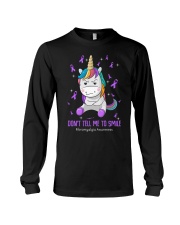 Don't tell me to smile Long Sleeve Tee tile